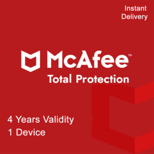 McAfee Total Protection 4 Years License Key
